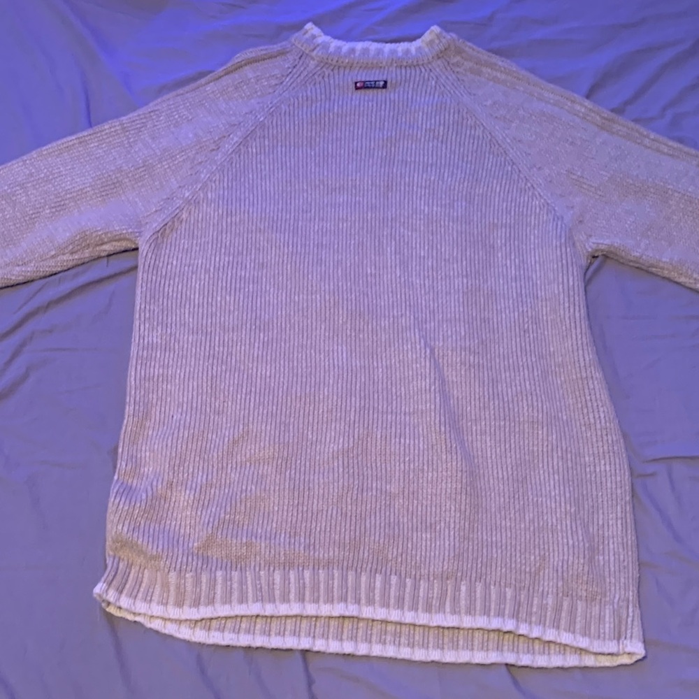 Point Zero Ribbed Knit Sweater in Soft Gray - Picture 3 of 3
